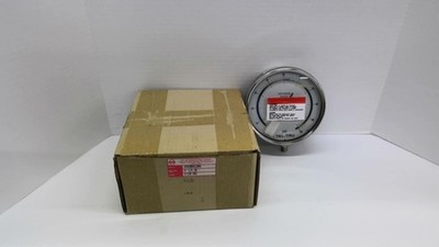 Tel-Tru 6042SS4L1D9A Test Gauge 6 1/4'' LM 0+100 PSI