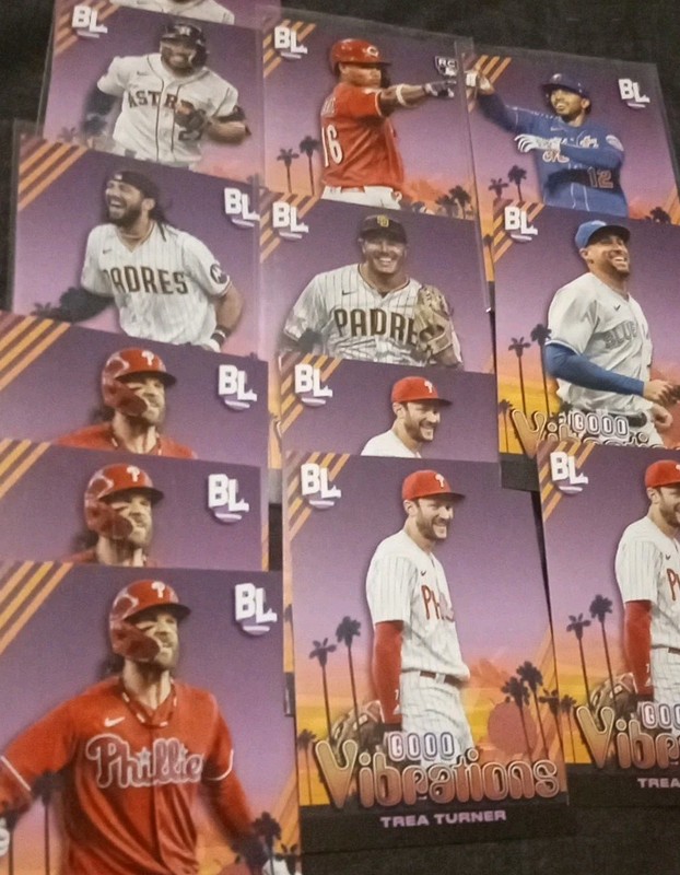 2024 Topps Big League Baseball Cards Good Vibrations (Lot of 13)