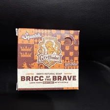 Harry Potter Gryffindor Hogwarts House Soap Bricc of The Brave Dr. Squatch New
