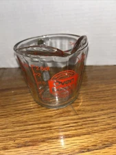 Oven Basics Anchor Hocking Glass 1 Cup Measuring Cup Microwave Safe