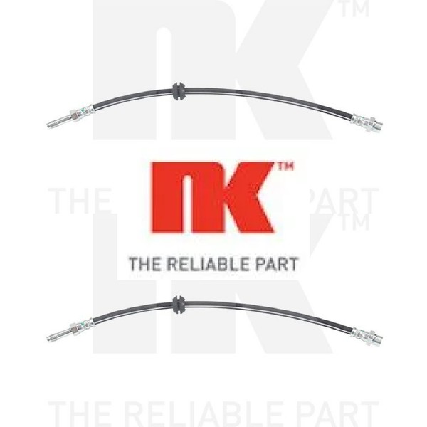 2X Bremsschlauch NK 851511 2 BremsschläUche Rechts Links Vorderachse FüR BMW-image