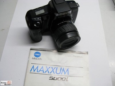 Minolta Spiegelreflex-Kamera Maxxum 5000i Zoom-Objektiv 35-80 / 4-5,6 lens