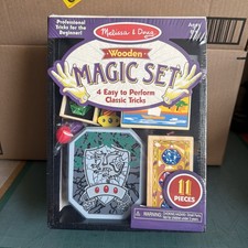 Melissa  Doug- Wooden Magic Set Brand New In Box- Sealed -Solid Wood