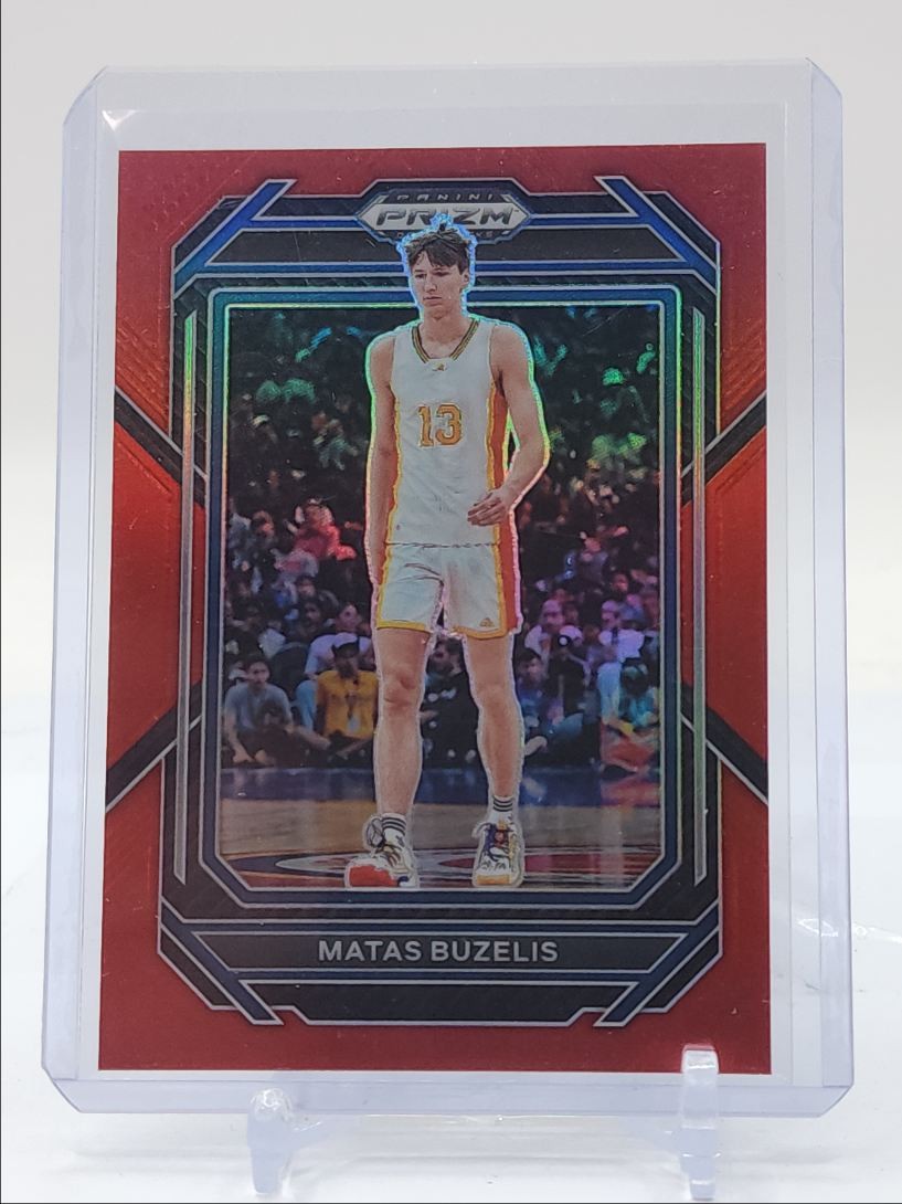 MATAS BUZELIS 2023-24 PANINI PRIZM DRAFT BASKETBALL RED /299 Q3763