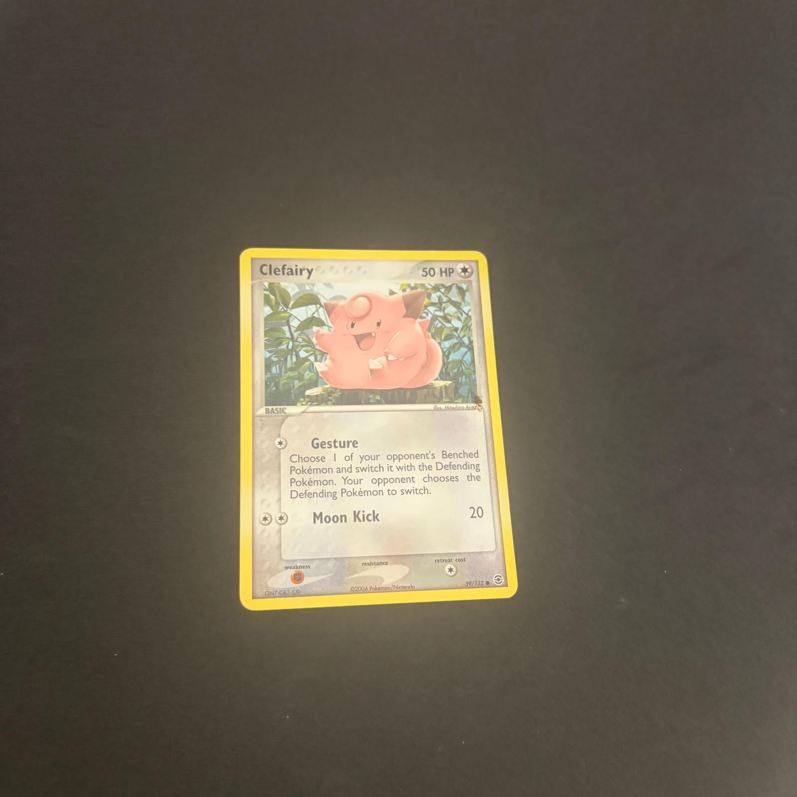 Clefairy 59/112 Common FireRed & LeafGreen Pokemon Lightly Played