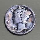 1923 Mercury Dime — photo from another recent sale