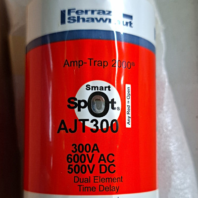 Ferraz Shawmut Amp-Trap 2000 Smart Spot AJT300 Sicherung 300A 600V AC/DC träge