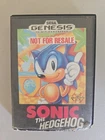 Sonic The Hedgehog Sega Genesis Not For Resale In Case No Manual, Authentic
