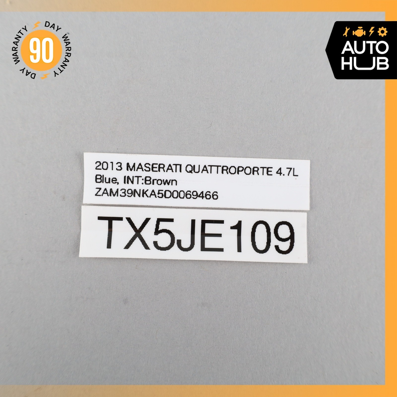 09-13 Maserati Quattroporte M139 Rear Side Shock Strut Absorber Aftermarket