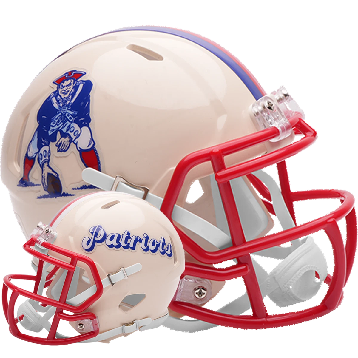 NFL New England Patriots Throwback Vitesse 1982-89 Mini