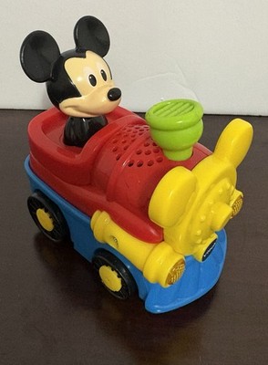 Vtech GO-GO SMART Wheels DISNEY Talking Sings Lights Up MICKEY MOUSE Train WORKS