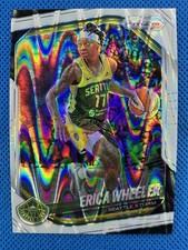 2025 #125 Erica Wheeler Panini Prizm WNBA White Seismic Prizm Storm