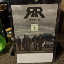Randy Rogers Band Burning The Day 11 X 17“ Promo Poster