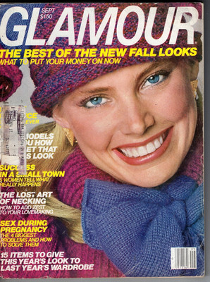 Revista Glamour Septiembre 1979 Vintage La Moda De Este Año KELLY EMBERG