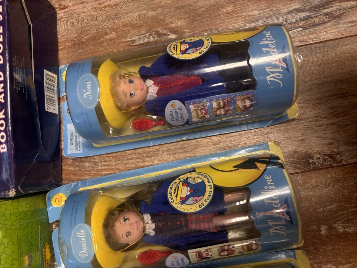 9pcs 2000s Madeline Doll Lot Various Characters Furniture New Some 