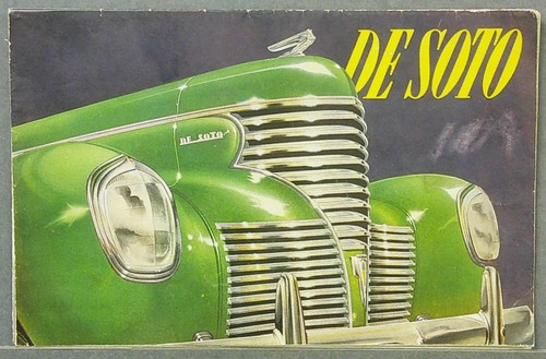 1939 De Soto Sales Folder