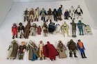 Vintage Star Wars 1977-1983 Action Figure Lot Kenner 30 Flgures Plus Accessories