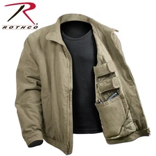 Khaki  Jacket Conceal Carry  XXXXL 53878-4X