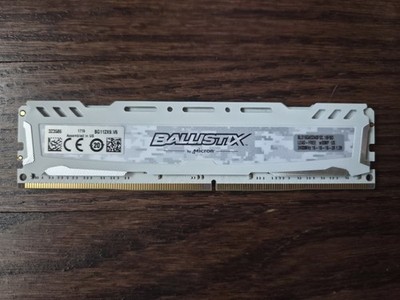 16GB Crucial Ballistix Sport LT White DDR4 PC4-19200 UDIMM BLS16G4D240FSC.16FBD
