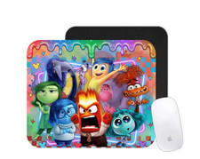 Inside Out Mouse Pad Emotion Cartoon Desk Mat Custom Animated Gift