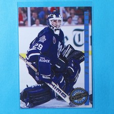 1992-93 O-Pee-Chee Premier Top Rookies #4 Felix Potvin - Toronto Maple Leafs