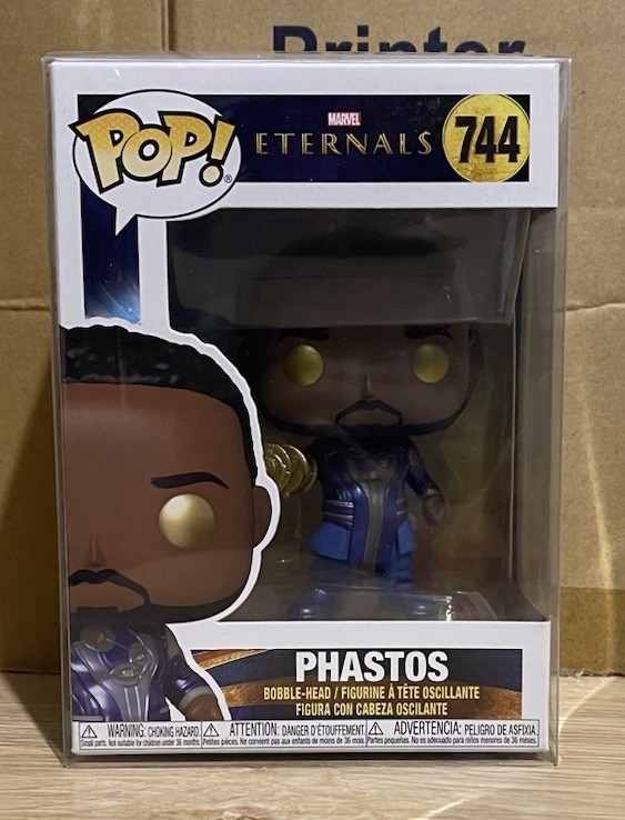 Marvel Funko Pop - Phastos - Eternals - No. #744 - Free Protector