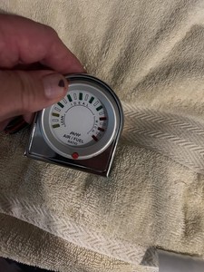 Air Fuel Ratio Gauge White Dial
