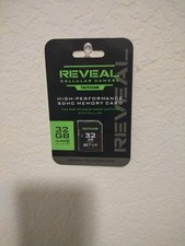 Reveal Cellular Camera Tactacam 32GB Class 10 U3-90MB/S Memory Card SDHC. A