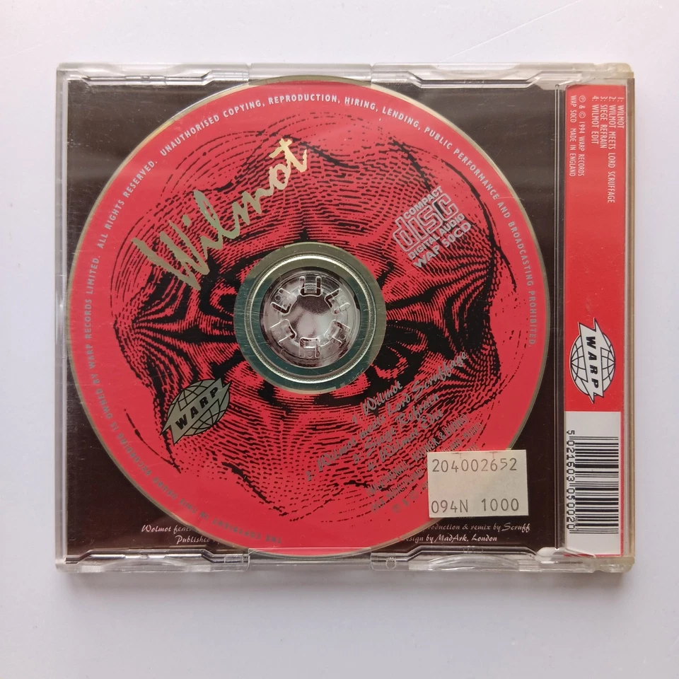 The Sabres Of Paradise, Wilmot 1994 CD Wap 50CD, Electronic Dub Leftfield House - Bild 2 von 3