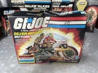 Vintage GI Joe Silver Mirage Motorcycle 1985 NEW NOS Complete w/ Box 6076