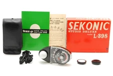 [MINT in Box] SEKONIC L-398 Studio Deluxe Exposure Light Meter From JAPAN
