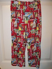 Lego Star Wars Comic Red Sleep Lounge PJ Pajama Pants Boys Size 6 NWT