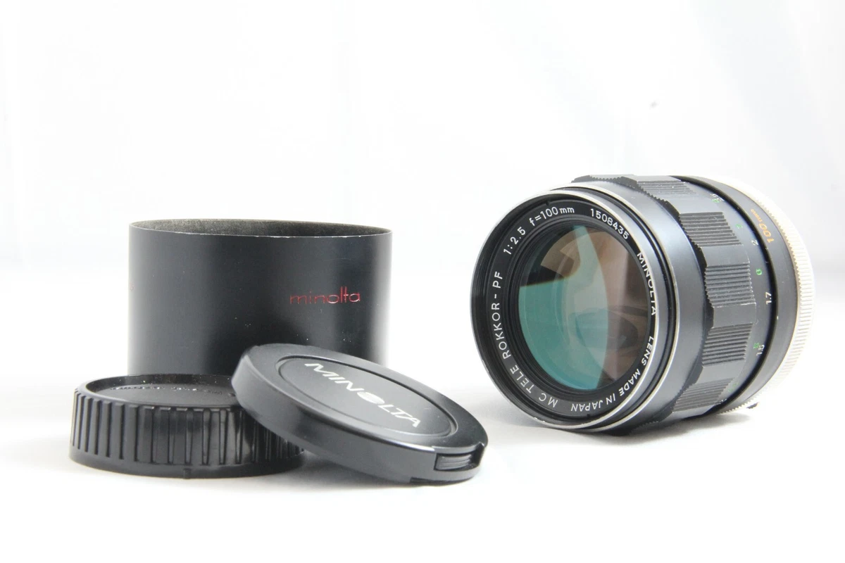 Minolta 100mm f/2.5 Camera Lenses for sale | eBay
