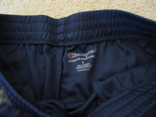 NWT Champion lot of 2 boys youth size L athletic activewear shorts Black & Navy - Picture 9 of 10