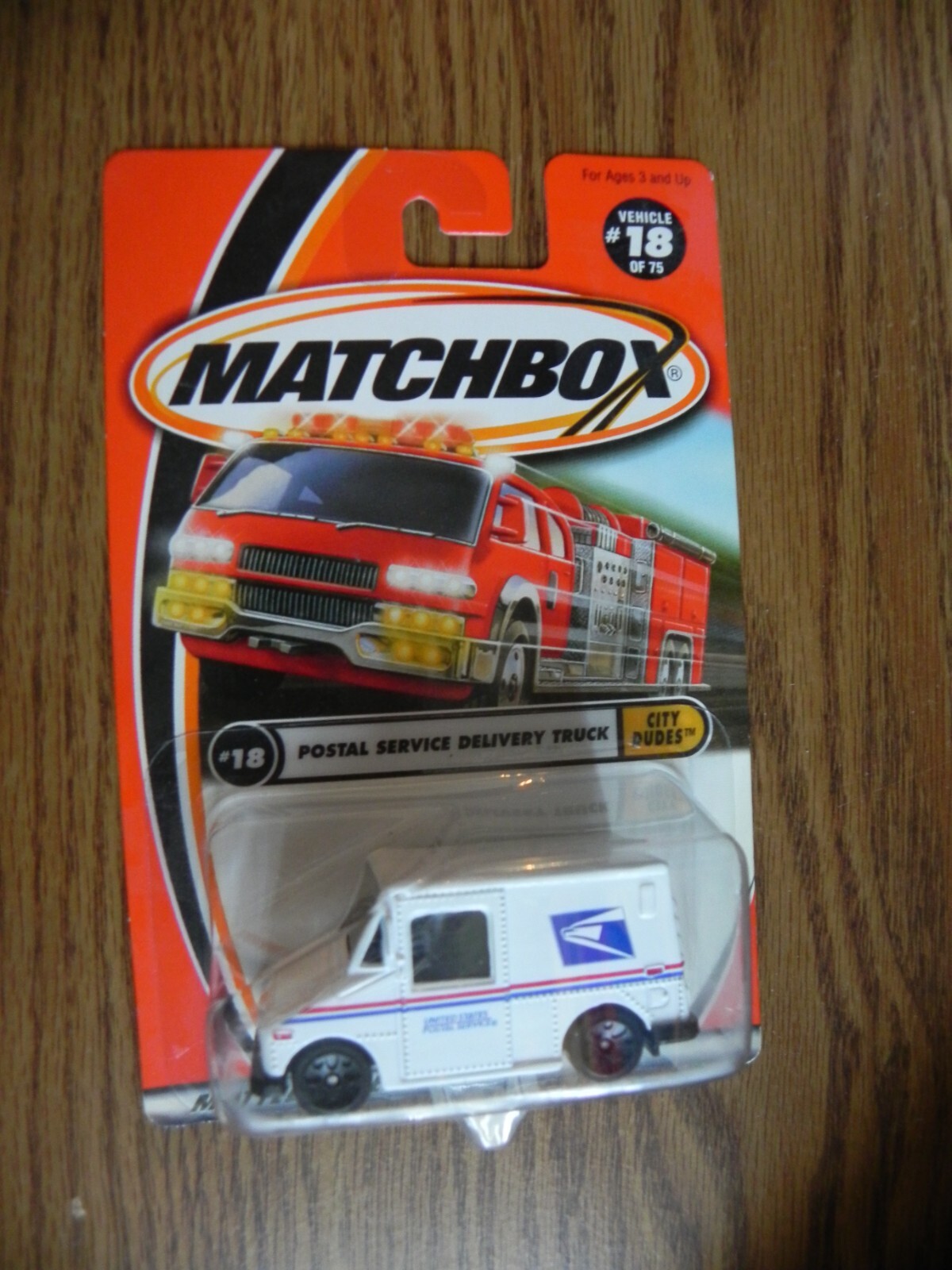 Matchbox Postal Service Delivery Truck 18 Mattel USPS Mail Truck Toy