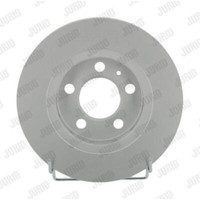 Jurid Bremsscheiben Hinten Ø256 BelüFtet FüR Audi TT 8N3 8N9 8L1 VW Golf IV 1J1