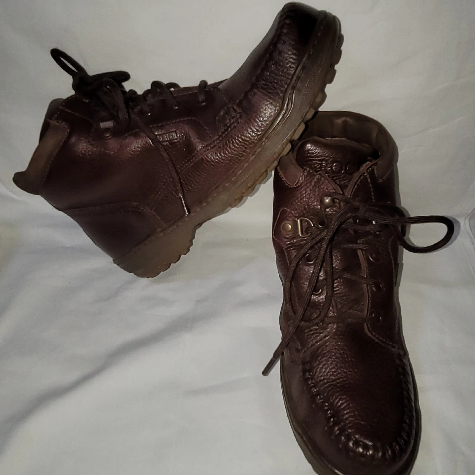 Rocky Boots Men's Size 7.5W Brown Leather Hiking Camping GORETEX Workwear
Opens in a new window or t