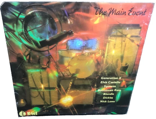 THE MAIN EVENT 1979 UK K-tel VINYL LP w/GENERATION X*ELVIS COSTELLO*STRANGLERS