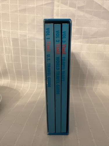 TIME Travel Guides 3 Travel Diary World And U.S. Travel Guides 1990 - Picture 2 of 14