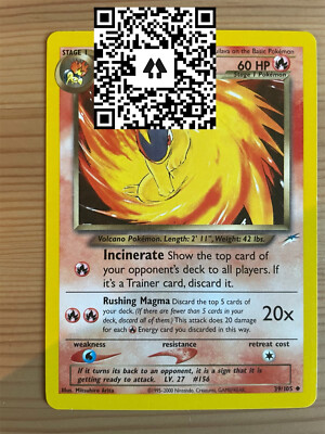 DARK QUILAVA - 39/105 - Neo Destiny - Uncommon - Pokemon Card - NM Near  Mint | eBay