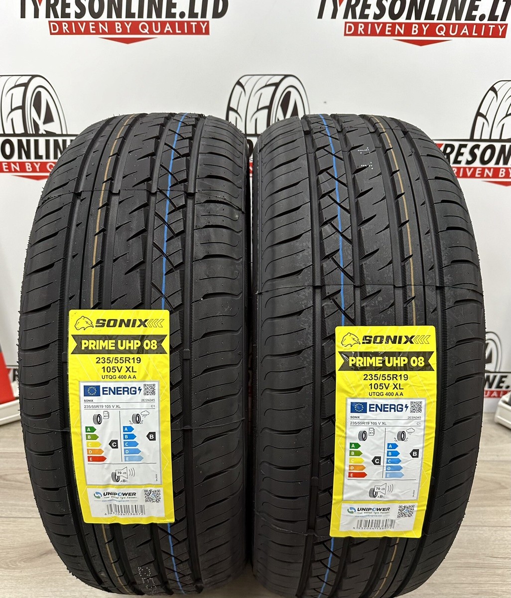 4 X 235 55 19 SONIX 105V XL 235/55R19 M+S HIGH PERFORMANCE BRAND
