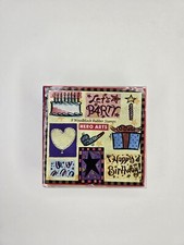 Birthday Wooden Rubber Stamp Set Hero Arts Party Celebration Cake Gifts Set Of 9
