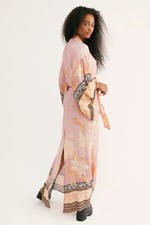 Free People Spell & The Gypsy Cherry Blossom Kimono Skirt Set Size XS