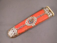 Vtg Mattel Los Angeles Tin Litho Toy Sword or Dagger Sheath w/ belt loop 1954