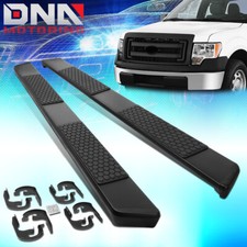 Para Ford F-150 2004-2014 SuperCrew Cab 5" estribo lateral barra Nerf estribo negro