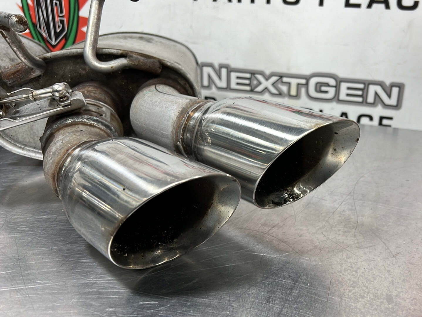 2014 CAMARO SS DUAL EXHAUST QUAD TIP ACTIVE MUFFLERS OEM 341 eBay