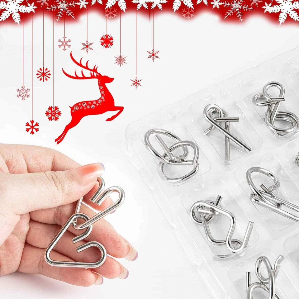 圣诞智商拼图降临日历-24 天惊喜,金属丝挑战 — 第 2/4 张图片