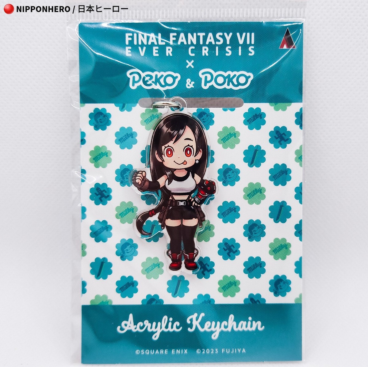Final Fantasy VII TIFA LOCKHEART Ever Crisis x Peko Poko Acrylic