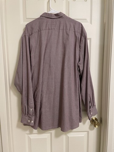 Camicia LL Bean uomo XXL rossa a quadri manica lunga - Foto 7 di 7