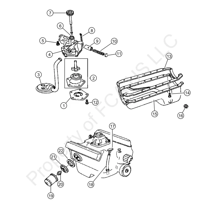 92-01 Dodge Ram 2500 3500 Jeep Grand Cherokee 5.2L Junta de cárter de aceite del motor Nuevo OEM Foto 2 de 4